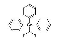 diiodomethyl(triphenyl)germane Structure