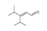 2-Pentenal, 4-methyl-3-(1-methylethyl)结构式