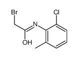 2-bromo-N-(2-chloro-6-methylphenyl)acetamide结构式