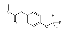 2-(4-(三氟甲氧基)苯基)乙酸甲酯结构式