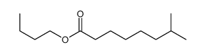 butyl 7-methyloctanoate Structure