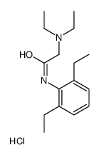 [2-(2,6-diethylanilino)-2-oxoethyl]-diethylazanium,chloride Structure