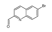 6-溴喹啉-2-甲醛结构式