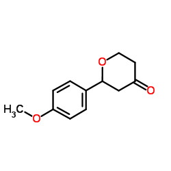 2-(4-甲氧基苯基)二氢-2H-吡喃-4(3H)-酮图片
