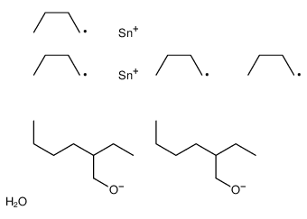 dibutyl-[dibutyl(2-ethylhexoxy)stannyl]oxy-(2-ethylhexoxy)stannane结构式