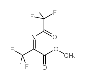 3,3,3-三氟-2-[2,2,2-三氟-乙酰基亚氨基]丙酸甲酯结构式