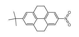 7-tert-butyl-2-nitro-4,5,9,10-tetrahydropyrene结构式