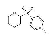 2-(4'-toluenesulphonyl)tetrahydro-2H-pyran Structure