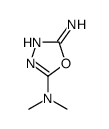 N,N-dimethyl-1,3,4-oxadiazole-2,5-diamine(SALTDATA: FREE)结构式