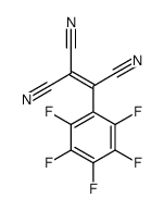 2-(2,3,4,5,6-pentafluorophenyl)ethene-1,1,2-tricarbonitrile结构式