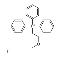 2-methoxyethyl(triphenyl)phosphanium,iodide Structure
