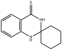 1'H-螺[环己烷-1,2'-喹唑啉]-4'-硫醇结构式