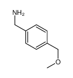 (4-(甲氧基甲基)苯基)甲胺结构式