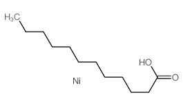 Dodecanoic acid, nickel(2+) salt (2:1) Structure