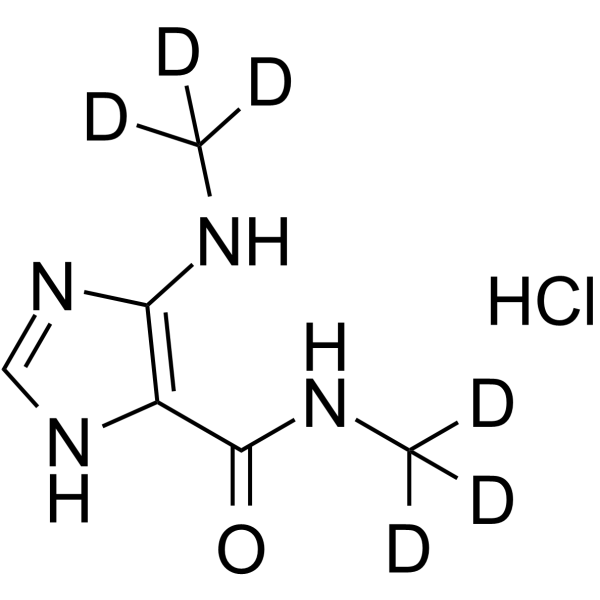Theophyllidine-d6 hydrochloride结构式