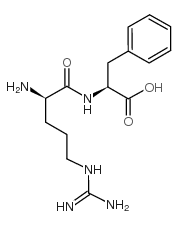 H-D-Arg-Phe-OH acetate salt structure