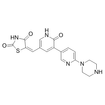 蛋白激酶抑制剂1结构式