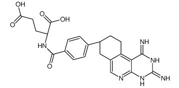 5,10-ethano-5,10-dideazaaminopterin结构式