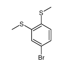 4-bromo-1,2-bis(methylsulfanyl)benzene结构式