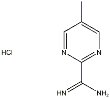 5-甲基嘧啶-2-甲脒盐酸盐结构式