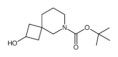 6-Boc-2-羟基-6-氮杂螺[3.5]壬烷结构式