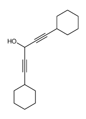 1,5-dicyclohexylpenta-1,4-diyn-3-ol结构式