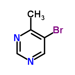 5-Bromo-4-methylpyrimidine Structure