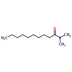 N,N-二甲基癸酰胺结构式
