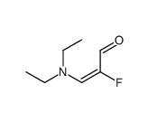 (2Z)-3-(二乙基氨基)-2-氟-2-丙醛结构式