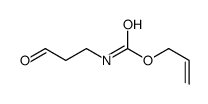 prop-2-enyl N-(3-oxopropyl)carbamate结构式