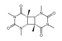 (cis,anti)-1,3-dimethyluracyl dimer结构式