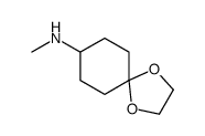 (1,4-Dioxa-spiro[4.5]dec-8-yl)-methyl-amine Structure