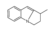 3-methyl-2,3-dihydro-1H-pyrrolo[1,2-a]indole结构式