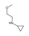 N-(2-甲氧基乙基)环丙胺结构式