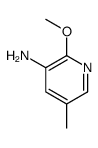3-Pyridinamine,2-methoxy-5-methyl-(9CI)结构式
