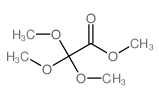 2,2,2-三甲氧基乙酸甲酯结构式