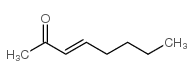 (E)-辛-3-烯-2-酮结构式