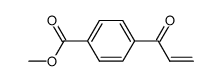 methyl 4-acryloyl-benzoate Structure