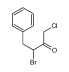 3-bromo-1-chloro-4-phenylbutan-2-one结构式