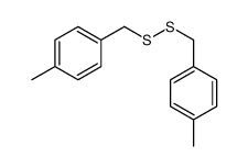 bis[(p-tolyl)methyl] disulphide结构式