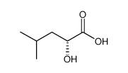 (R)-2-羟基-4-甲基戊酸结构式