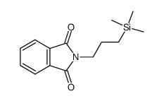 N-(3-(trimethylsilyl)propyl)phthalimide结构式