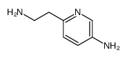 2-Pyridineethanamine,5-amino-(9CI)结构式