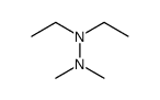 1,1-diethyl-2,2-dimethylhydrazine Structure