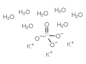 磷酸钾(七水)结构式