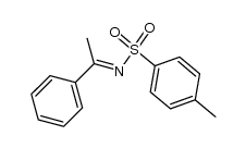 4-methyl-N-(1-phenyl-ethylidene)-benzenesulfonamide结构式