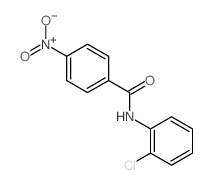 Benzamide,N-(2-chlorophenyl)-4-nitro-结构式
