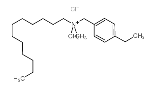 Dodecyl(ethylbenzyl)dimethylammonium chloride structure