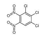 Trichlorodinitrobenzene Structure