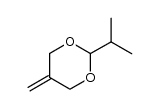 2-isopropyl-5-methylene-[1,3]dioxane结构式